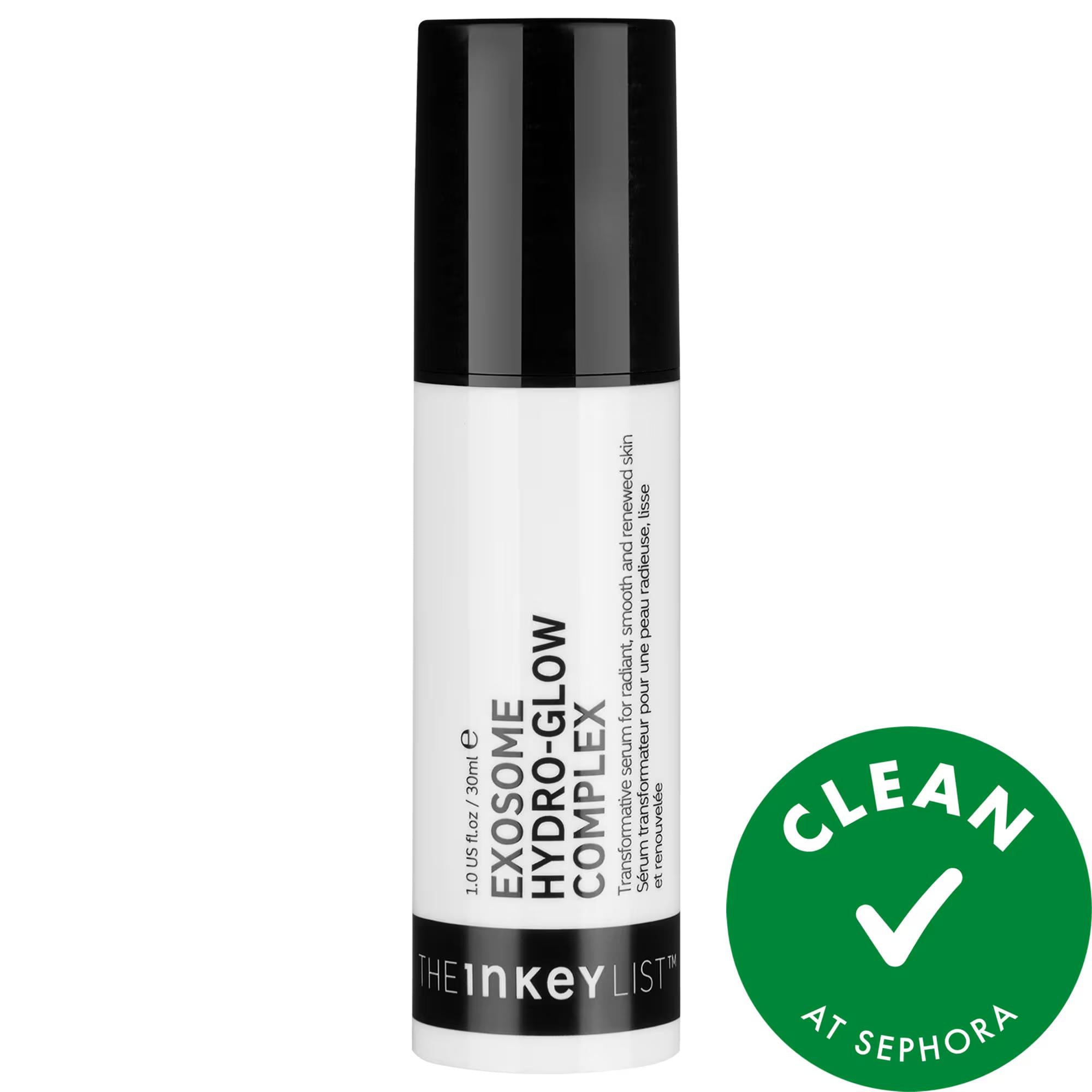 Exosome Hydro-Glow: Anti-Aging Facial Serum for Firm, Radiant Skin | Vegan &amp; Cruelty-Free | Fine Line Reduction, Skin Rejuvenation