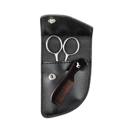 Pete &amp; Pedro Beard Care Comb &amp; Scissors Kit