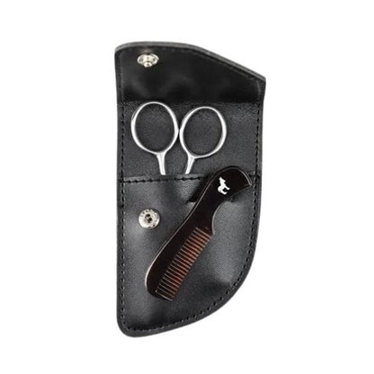 Pete &amp; Pedro Beard Care Comb &amp; Scissors Kit