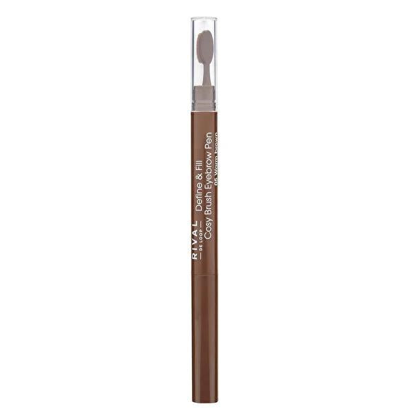 Rival de Loop Eyebrow Pencil No.05 Define Fill - Precise Eyebrow Definition with Triangular-Shaped Pencil &amp; Ultra-Soft Brush