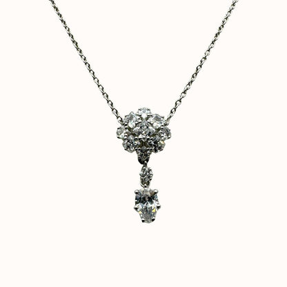 Nadri Tulle Small Pendant Necklace, 16 inches