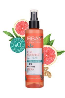 Urban Care Leave-in Hair Cream with Pink Grapefruit &amp; Ginger - 200ml, Paraben-Free, Hair Volume Enhancer