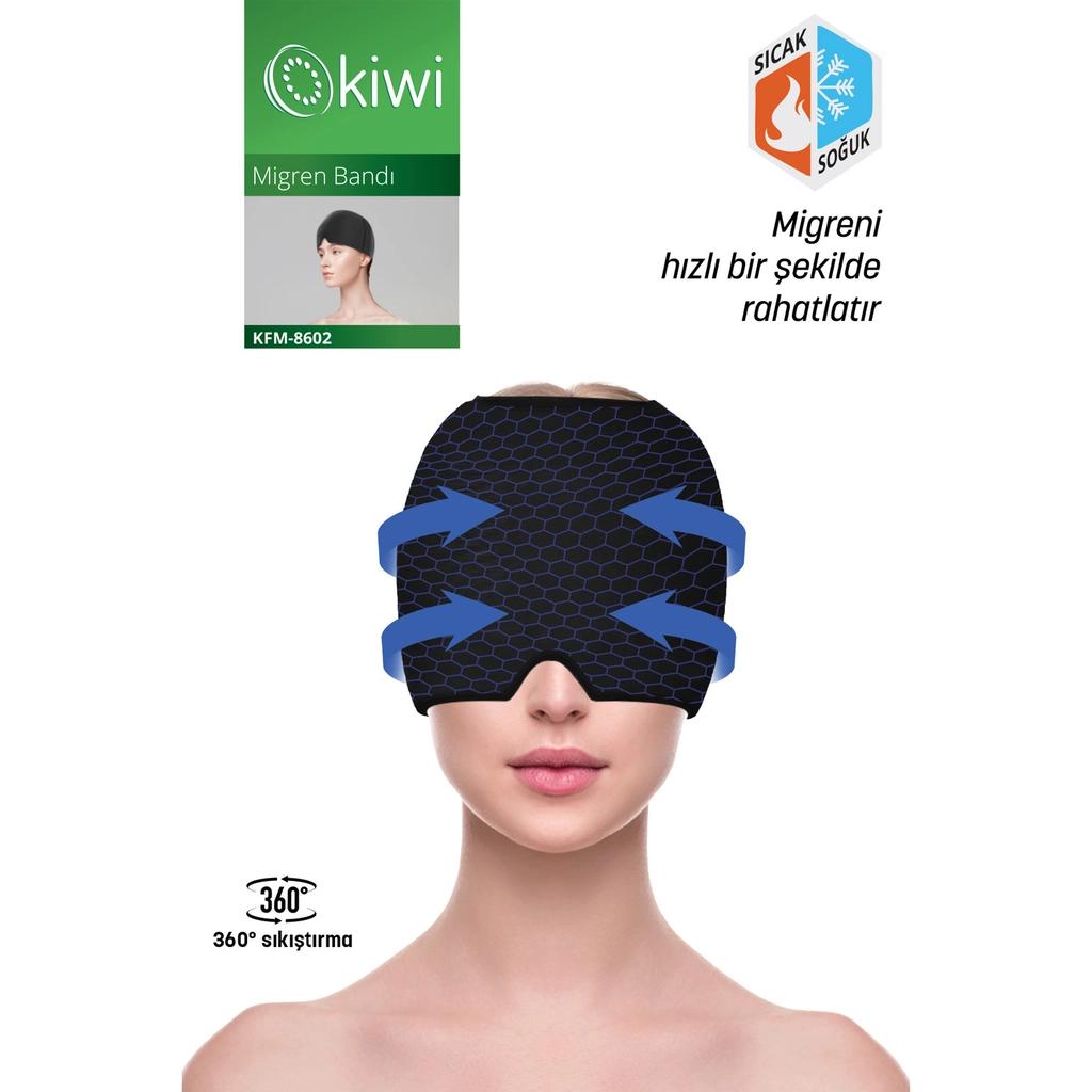 Kiwi Hot &amp; Cold Compress Migraine Relief Band KFM-8602
