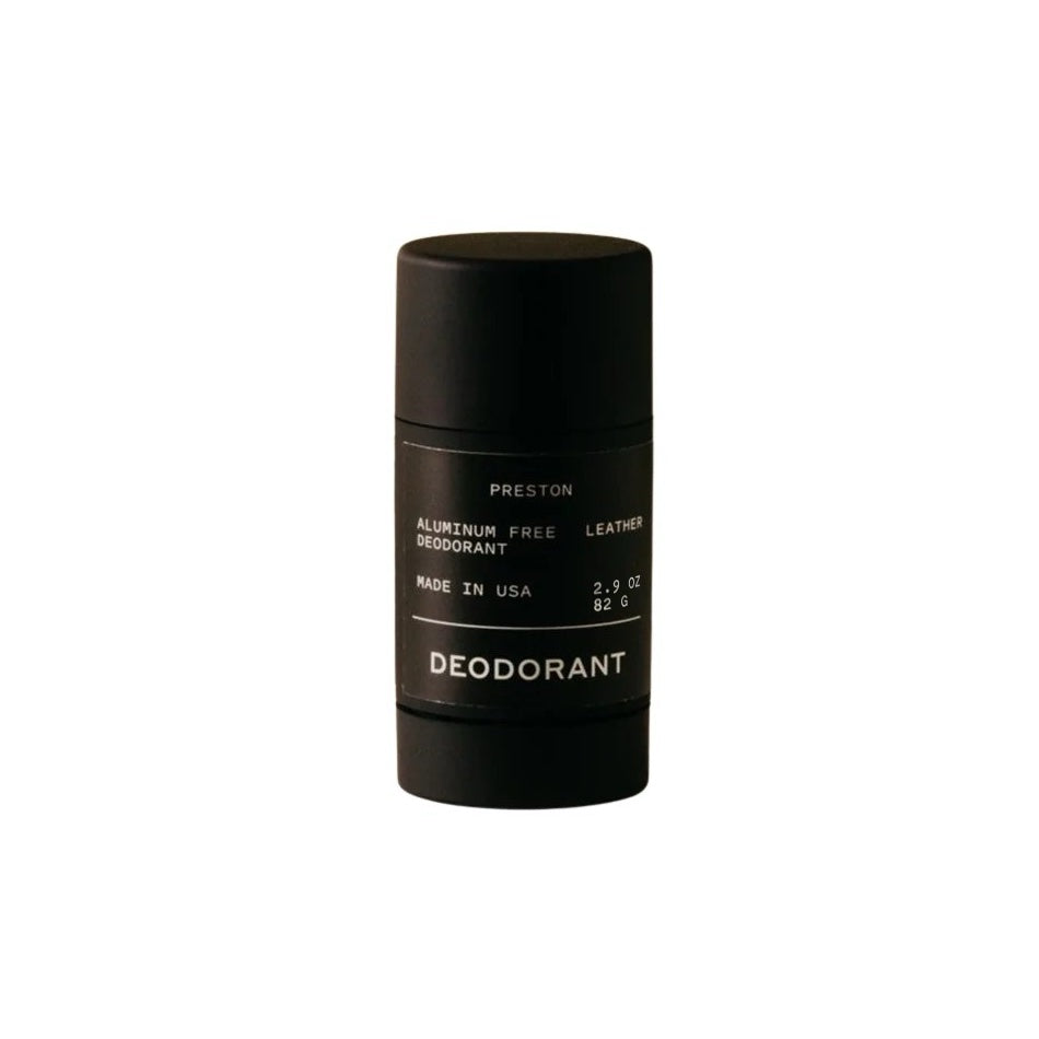 Preston Grooming Aluminum Free Deodorant Leather