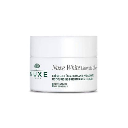 Nuxe White Ultimate Glow Moisturizing Brightening Gel-Cream for Hydrated &amp; Radiant Skin