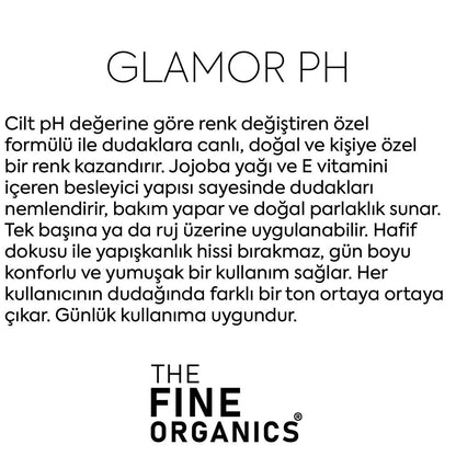 The Fine Organics GlamorPH pH-Color Changing Lip Oil 5 ml
