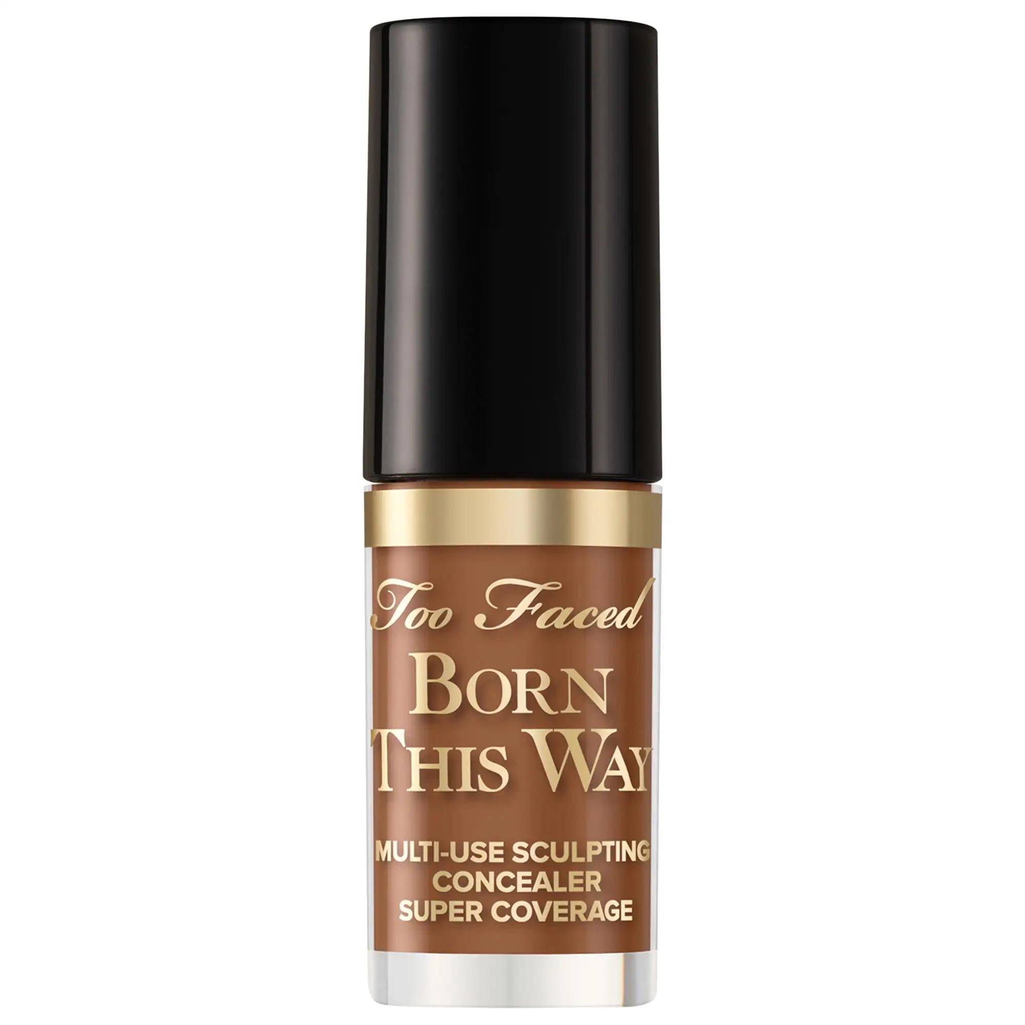 Too Faced Born This Way Super Coverage Multi-Use Concealer - Full Coverage, Hydrating, Vegan &amp; Cruelty-Free