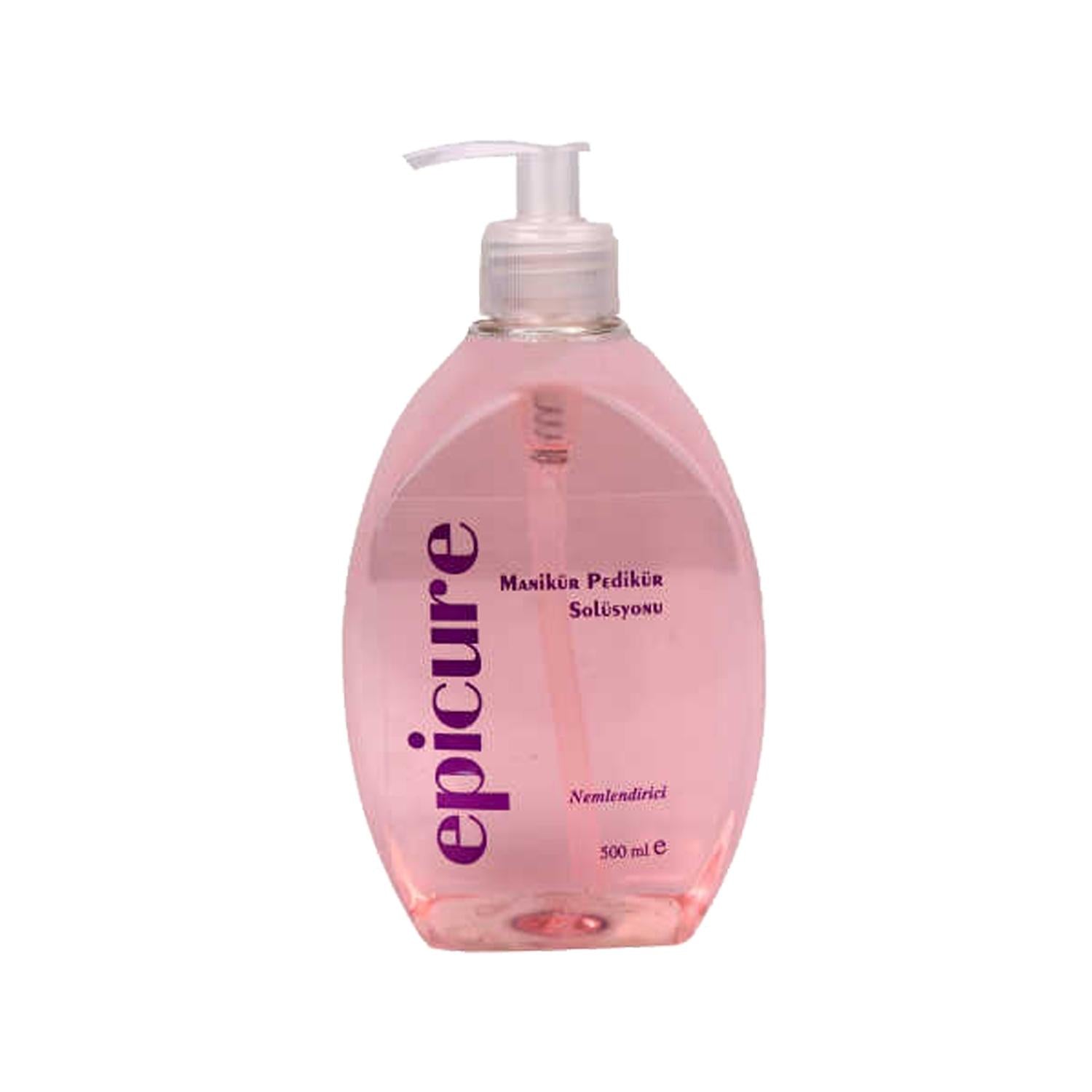 Epicure Nail Care Solution 500ml - Professional Manicure and Pedicure at Home