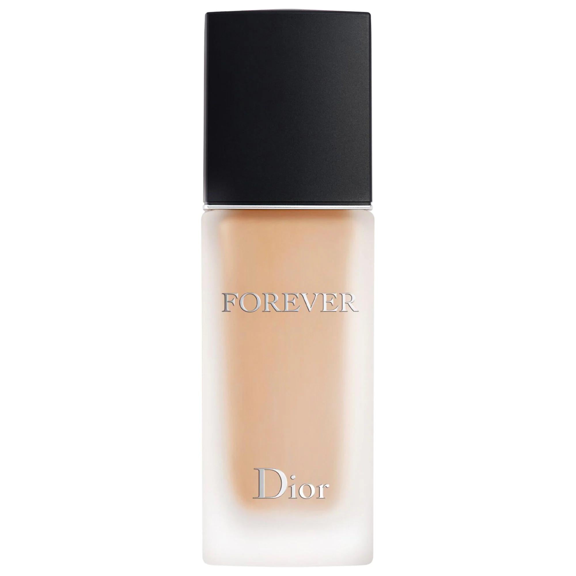 Dior Forever Matte Foundation SPF 15: 24H Transfer-Proof, Medium Coverage, Minimizes Pores &amp; Improves Skin, Long Lasting Liquid Foundation
