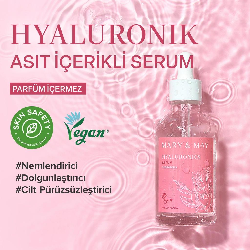 Mary &amp; May Hyaluronic Acid Serum for Deep Hydration 80ml