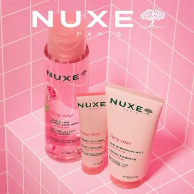 Nuxe Very Rose Micellar Water: Gentle Makeup Remover &amp; Cleanser for Sensitive Skin | Alcohol, Paraben &amp; Sulfate-Free | Soothes &amp; Refreshes