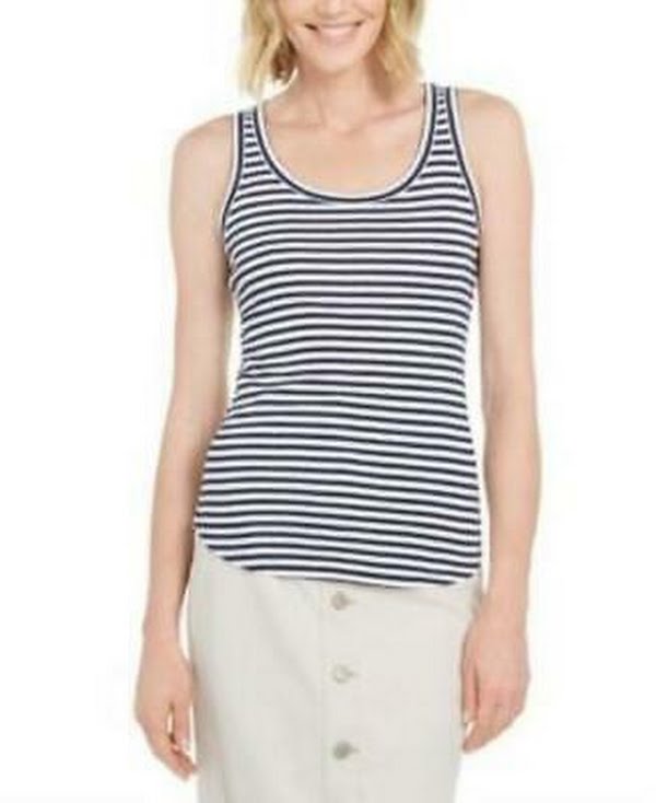 Charter Club Supima Cotton Knit Tank, Size Small