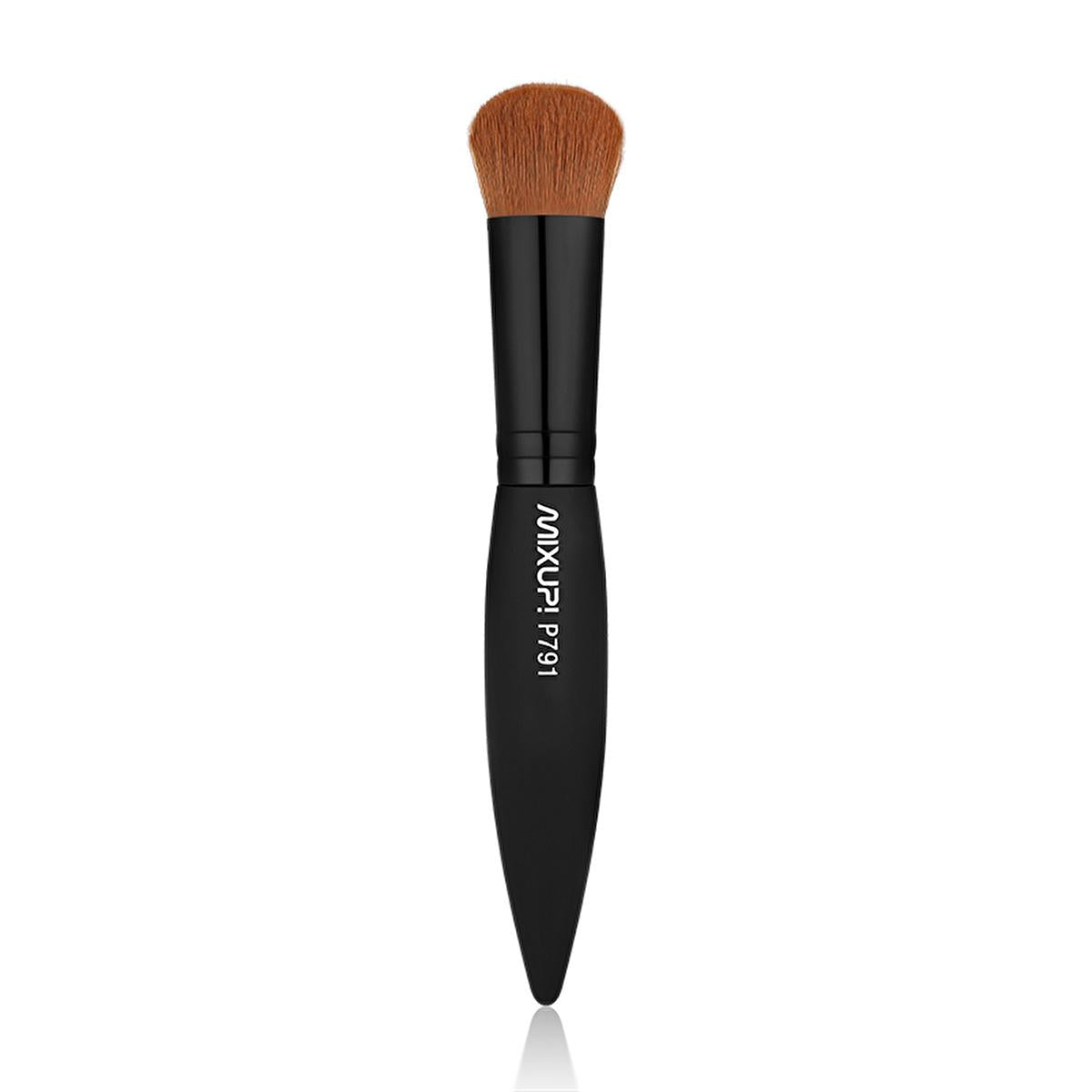 Mixup Vegan Cruelty-Free Foundation Makeup Brush for Liquid &amp; Cream - Soft Touch &amp; Natural Effect Bristles