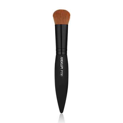 Mixup Vegan Cruelty-Free Foundation Makeup Brush for Liquid &amp; Cream - Soft Touch &amp; Natural Effect Bristles