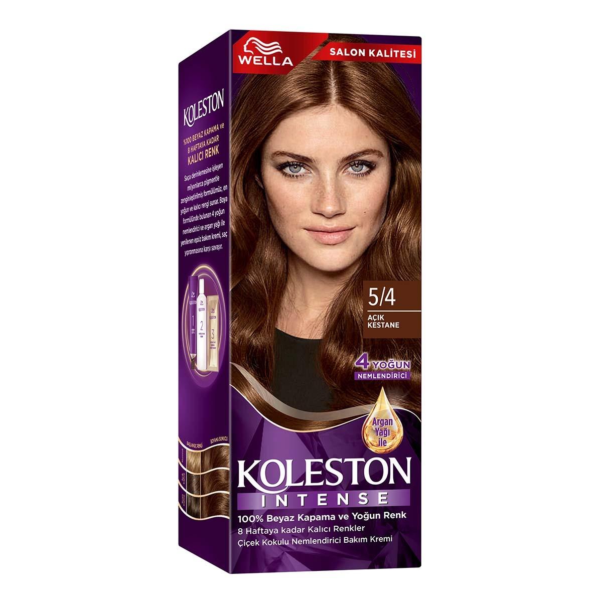 Wella Koleston Intense Hair Dye - Long-Lasting Color with Argan Oil &amp; Moisturizers