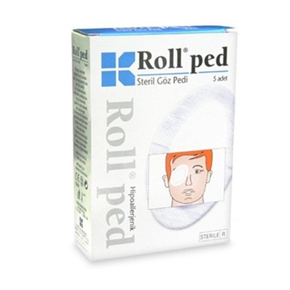 Roll Ped Sterile Eye Pad - Hypoallergenic, Waterproof Dressing for Sensitive Eyes &amp; Post-Op Care