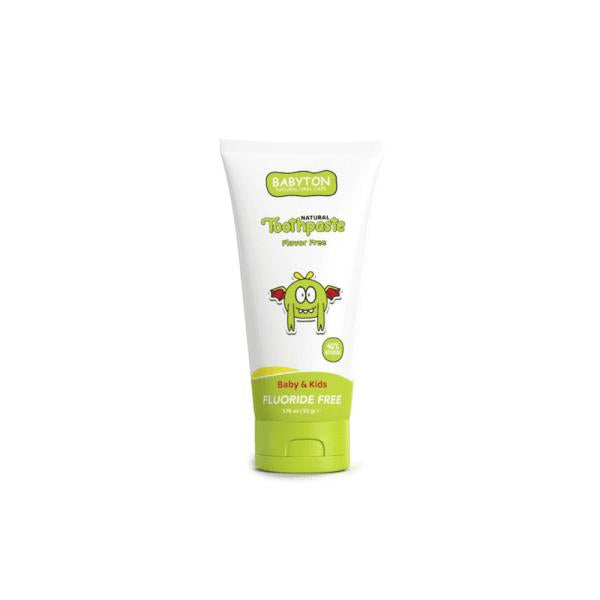 Babyton Natural Unflavored Baby &amp; Kids Toothpaste 50g