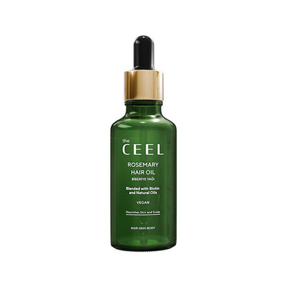The Ceel Rosemary Oil Complex for Hair and Skin Care - Nourishes Hair, Skin, and Eyebrows with Natural Ingredients