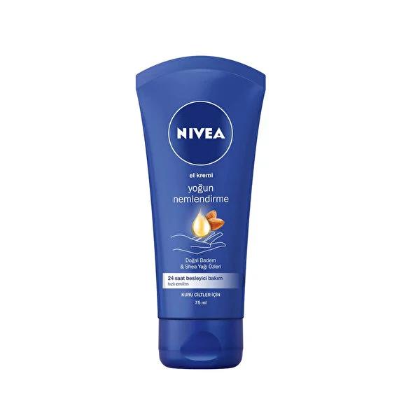 Nivea Hand Cream: Moisturizing Care with Macadamia Oil for Dry, Rough Hands - 75ml for Soft &amp; Smooth Skin