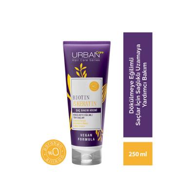 Urban Care Biotin Keratin Hair Care Cream 8.45 fl oz - Vegan, Silicone &amp; Paraben Free