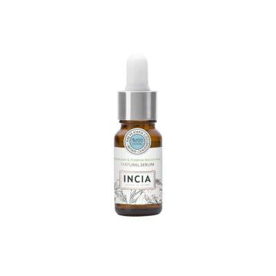 Incia Natural Eyebrow and Eyelash Serum - Strengthens &amp; Promotes Growth, 0.34 fl oz
