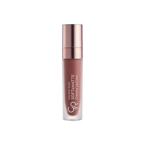Golden Rose Creamy Lip Color - Soft Matte Finish, Moisturizing &amp; Long Lasting - 5.5ml No:104
