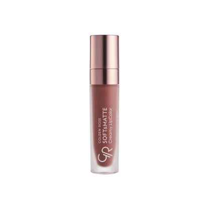 Golden Rose Creamy Lip Color - Soft Matte Finish, Moisturizing &amp; Long Lasting - 5.5ml No:104