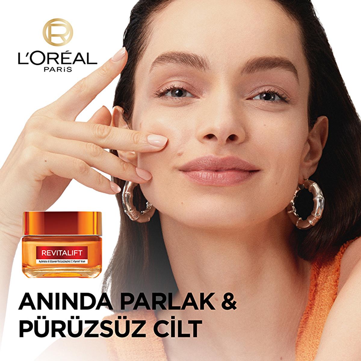 Loreal Paris Revitalift Clinical Vitamin C Face Cream - Anti-aging Moisturizer, Brightening &amp; Pore Minimizing