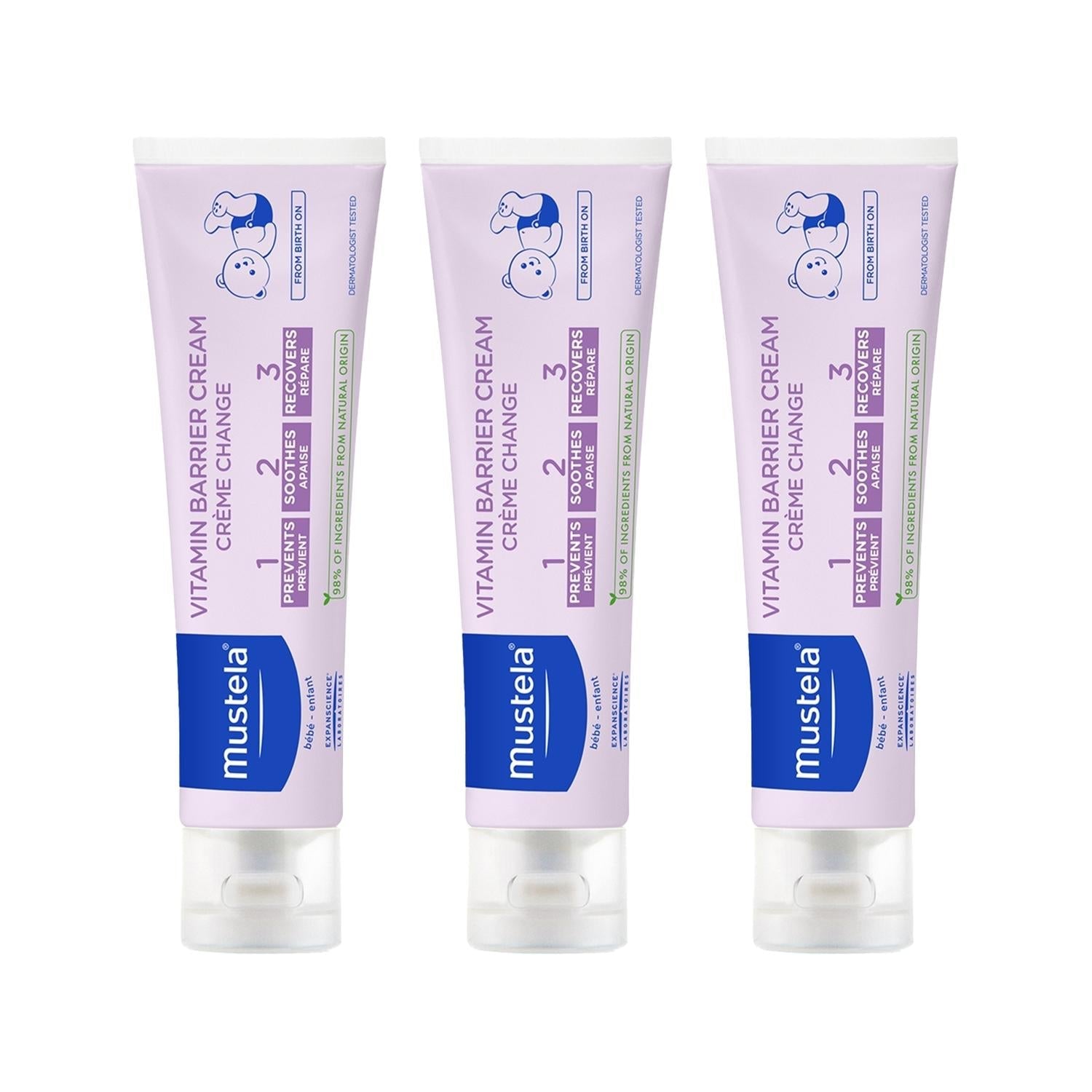 Mustela Vitamin Barrier 1-2-3 Diaper Cream 100 ml