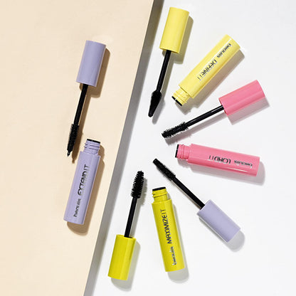 Beaulis Maximize It Mascara - Volumizing, Lengthening &amp; Curling Mascara for Dramatic Eye Look
