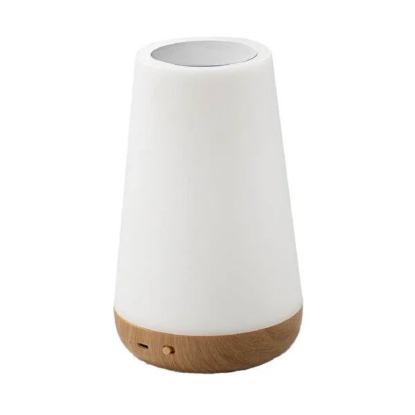 Ideenwelt Wellness Lamp: Color Changing Mood Light with Remote, USB Rechargeable, &amp; Timer - Relaxation &amp; Ambient Lighting