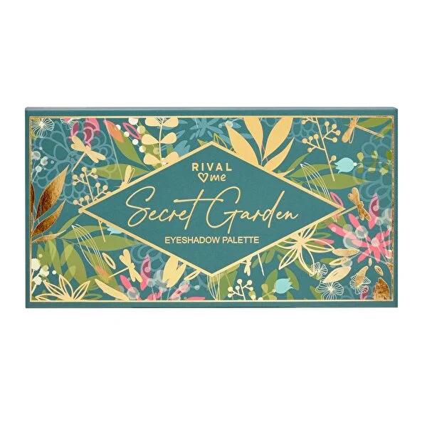 Rival Loves Me Secret Garden Eyeshadow Palette: 18 Shimmer &amp; Matte Shades for Day &amp; Night Looks - Versatile Makeup Palette