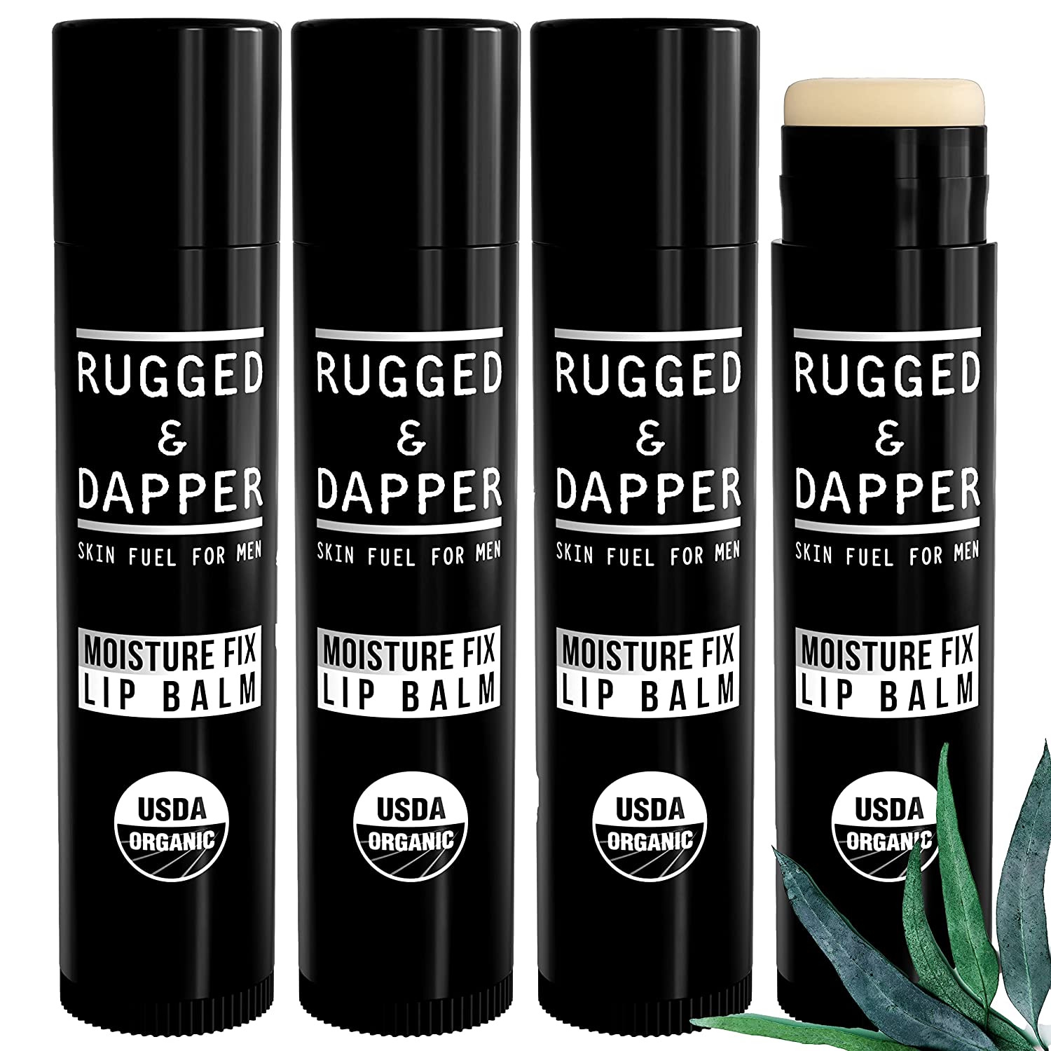 RUGGED &amp; DAPPER Moisture Fix Lip Balm Set