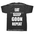 Funny Eat Sleep Goon Repeat Graphic T Shirts Men Women Pure Cotton Humor Streetwear Tee Shirt Short Sleeve Unisex Loose Clothing SHOPEZRA L.L.C.