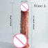 Realistic Dildo for Women Skin Sliding Foreskin Testicles Dildos Anal Vaginal Stimulation Strapon Penis Sex Toys for Female 18+ SHOPEZRA L.L.C.