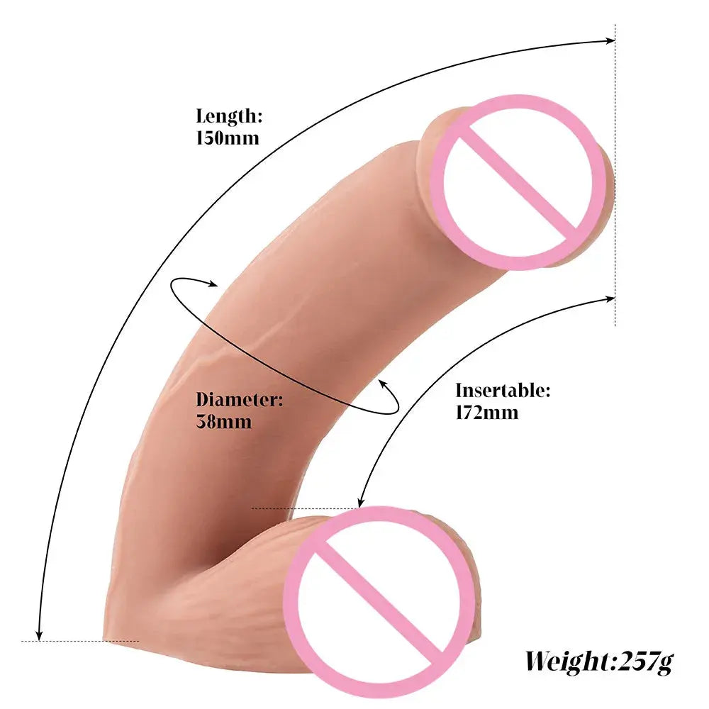 Wholesale Flexible FTM Packers Realistic Dildo Penis Prosthetics Transgender Dildos Soft Silicone Dildo for Trans SHOPEZRA L.L.C.