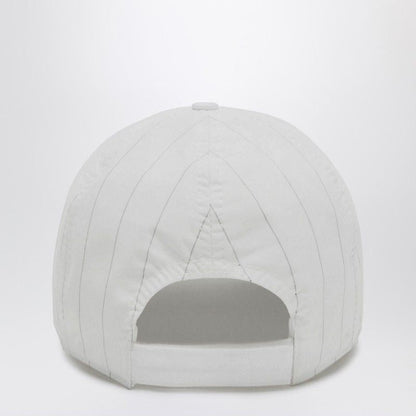 1989 STUDIO Striped Baseball Cap with Adjustable Velcro Strap