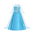 Girl Elsa Anna Dress Princess Costume Snow Queen Dress Baby Halloween Ariel Carnival Clothes Kids Cosplay Clothes Party Clothing SHOPEZRA L.L.C.