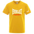 EVERLAST Boxing Logo Graphic T-Shirt Men Black Crew Neck Short Sleeve Casual Sports Training Streetwear Top SHOPEZRA L.L.C.