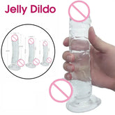 New Skin feeling Realistic Big Dildo Flexible Penis Dick With Suction Cup Strap-on Female Masturbation Strapon Dildo For Women SHOPEZRA L.L.C.