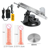 45mm Stroke Portable Dildo Sex Machine Kit Shipped In Carton with Flesh Colored Dildo Female Masturbation Device 30-300RPM SHOPEZRA L.L.C.