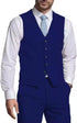 Suits for Men 2 Pieces Vest and Pants Set Gentleman Classic Suit for Men Tuxedo Suit for Men for Wedding Summer Beach SHOPEZRA L.L.C.