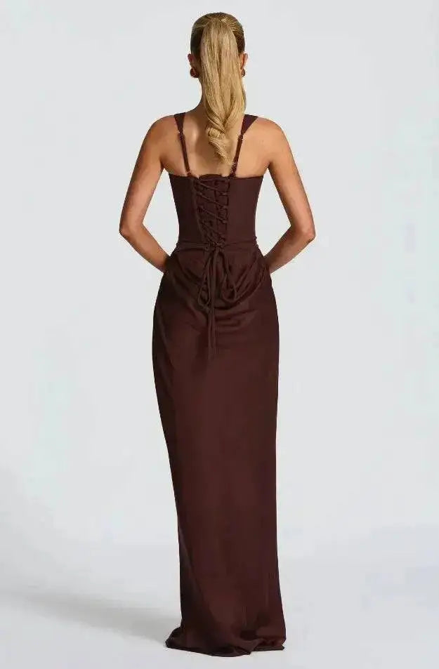 Women Square-neck Halter Mini Dress Sexy Pleated Sleeveless Backless High Waist Bodycon Dresses 2026 New Fashion Party Robes by Dropshipman