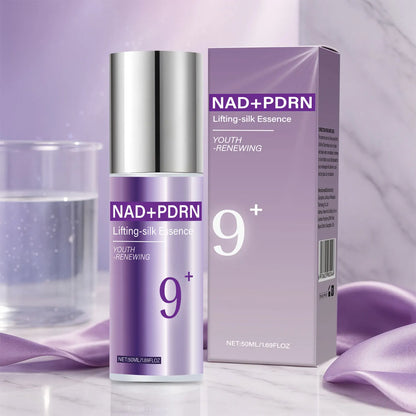 9+ NAD+ PDRN Lifting-sil Essence for Women Firming, Fade Fine Lines NAD+ Serum&amp; Toner for Brightening Skin 50ML