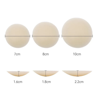 Reusable Women Breast Petals Lift Nipple Cover Invisible Petal Adhesive Strapless Backless Stick on Bra Silicone Breast Stickers
