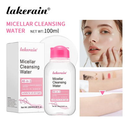100ml Garnier Micellar Water Hydrating Facial Cleanser Deep Makeup Remover Cleaning Water Refresh Hydrate Cleansing Face Skin