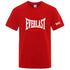 EVERLAST Boxing Logo Graphic T-Shirt Men Black Crew Neck Short Sleeve Casual Sports Training Streetwear Top SHOPEZRA L.L.C.