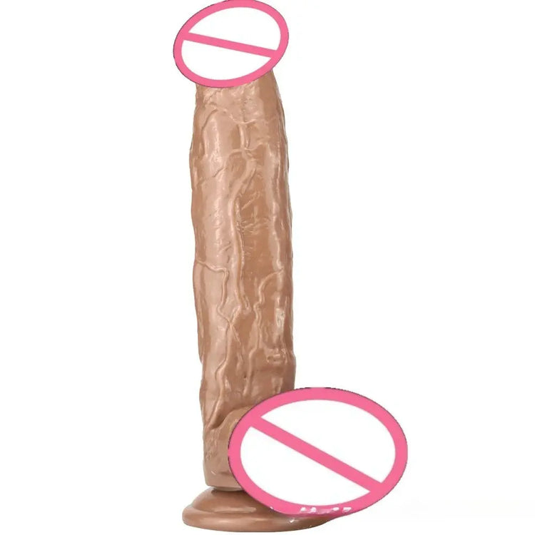 Extra-Large Realistic Dildo – Thick & Long Lifelike Artificial Penis for Women’s Pleasure & Solo Play SHOPEZRA L.L.C.