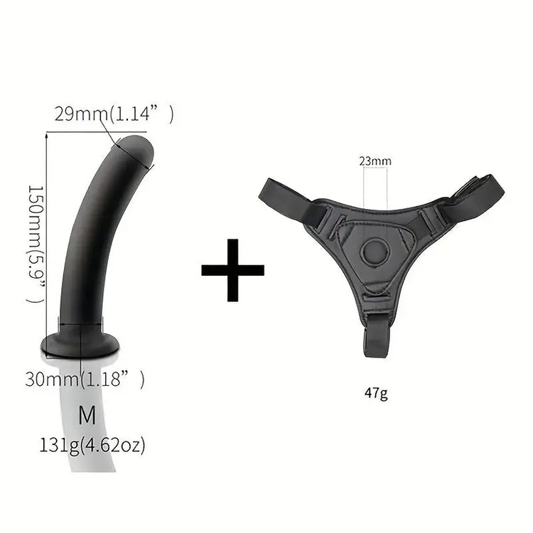 Adult Supplies Sex Toy Wearable Dildo Realistic Sex Toy For Lesbian Women Couples Dildo Strap On Penis Suction Cup Anal Plug SHOPEZRA L.L.C.