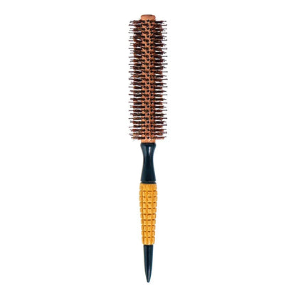 Wood Handle Boar Bristles Round Brush Hair Curly Comb Pro Hair Brush Anti Static Brush Teasing Brush Hairdresser Styling Tools